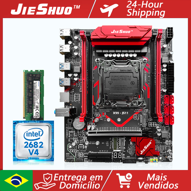 X99-JS11 LGA 2011-3 + Xeon E5- - đánh giá và giá X99 Dual Cpu Motherboard Combo
