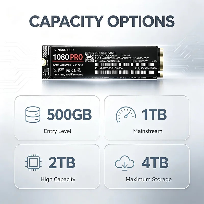 Original 1080PRO SSD M.2 NVMe  - đánh giá và giá M.2 Nvme 4Tb Pcie 4.0 Ssd