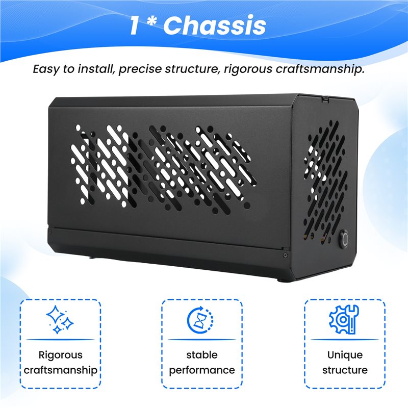 A41Z-Frame Case Chassis For TH - đánh giá và giá Itx Case Full Aluminum Pcie 4.0