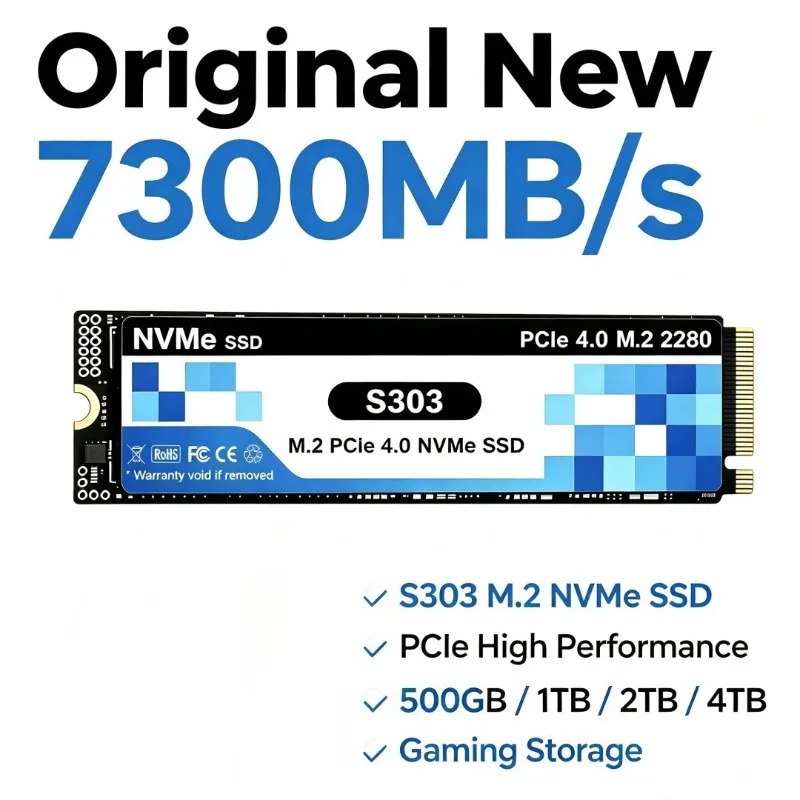 S303 M.2 NVMe Internal SSD 500 - đánh giá và giá M.2 Nvme 4Tb Pcie 4.0 Ssd