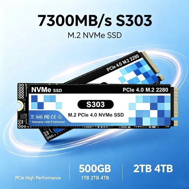 S303 M.2 NVMe Internal SSD 500 - đánh giá và giá M.2 Nvme 4Tb Pcie 4.0 Ssd