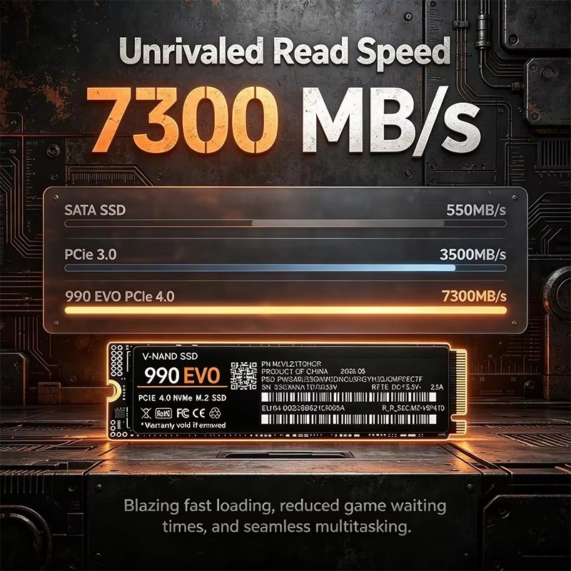 990 EVO M.2 2280 NVMe PCIe 4.0 - đánh giá và giá M.2 Nvme 4Tb Pcie 4.0 Ssd