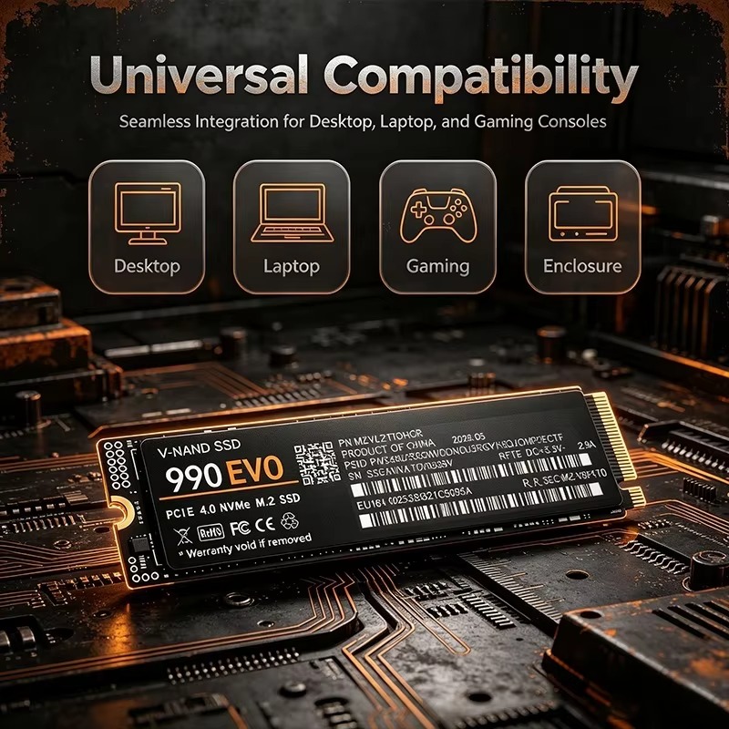 990 EVO M.2 2280 NVMe PCIe 4.0 - đánh giá và giá M.2 Nvme 4Tb Pcie 4.0 Ssd